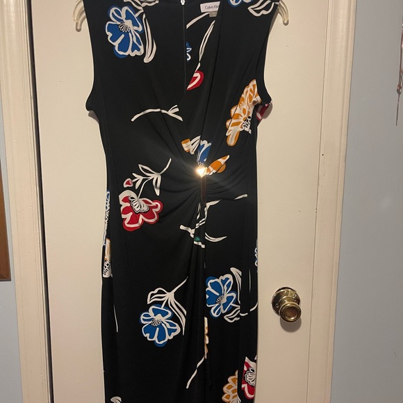 Floral Black Dress - Picture 1 of 2